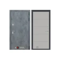 Входная дверь Лабиринт Бетон 13 (цвет Грей софт)