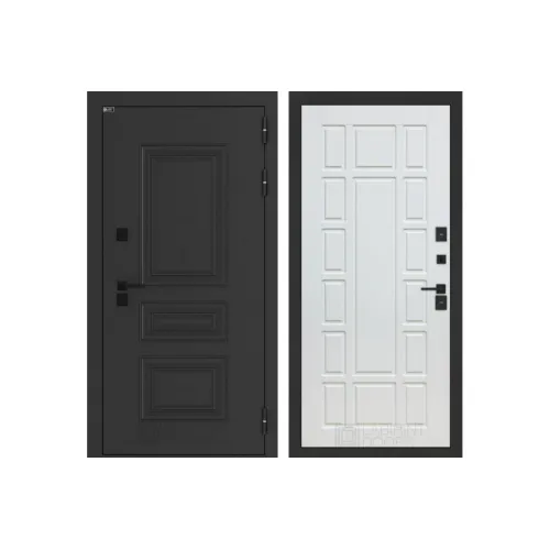 Входная дверь Аляска Лайт 12 - Белое дерево